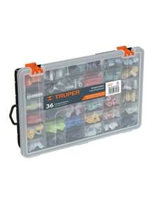 Organizador de 11' con 36 compartimentos, Truper ORG-36 102760 - Negro - Ver 3