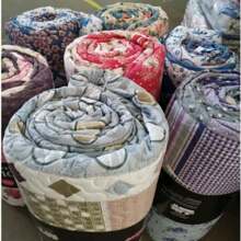 2 PREMIER DOUBLE QUILTS WITH BIAS PRINT (1 PIECE EACH)