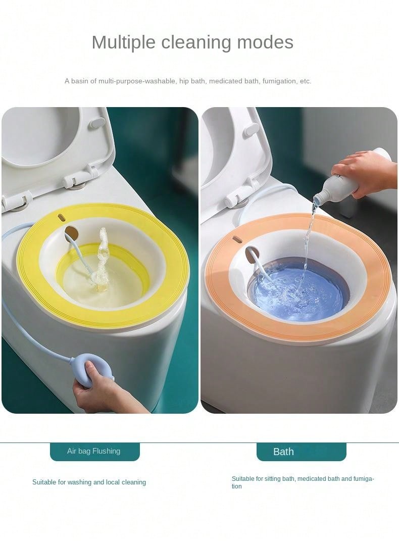 Sitz Bath Tub For Personal Hygiene Care After Childbirth, Hemorrhoids