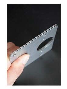 4 件櫥櫃鉸鏈、櫥櫃門鉸鏈維修固定板、帶安裝螺絲的櫥櫃鉸鏈維修工具和不銹鋼維修板