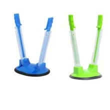 El utensilio de cocina definitivo: Soporte ajustable para bolsas de 1 pieza con base de goma para bolsas de preparación de alimentos, soportes para bolsas, clips para bolsas de almacenamiento de alimentos, bolsas de almacenamiento de plástico para congelador. Abre las manos libres para verter restos, aperitivos e ingredientes de preparación de comidas sin derrames de alimentos - Accesorios de electrodomésticos para el hogar verde, utensilios, herramientas, artículos navideños, cocina navideña
