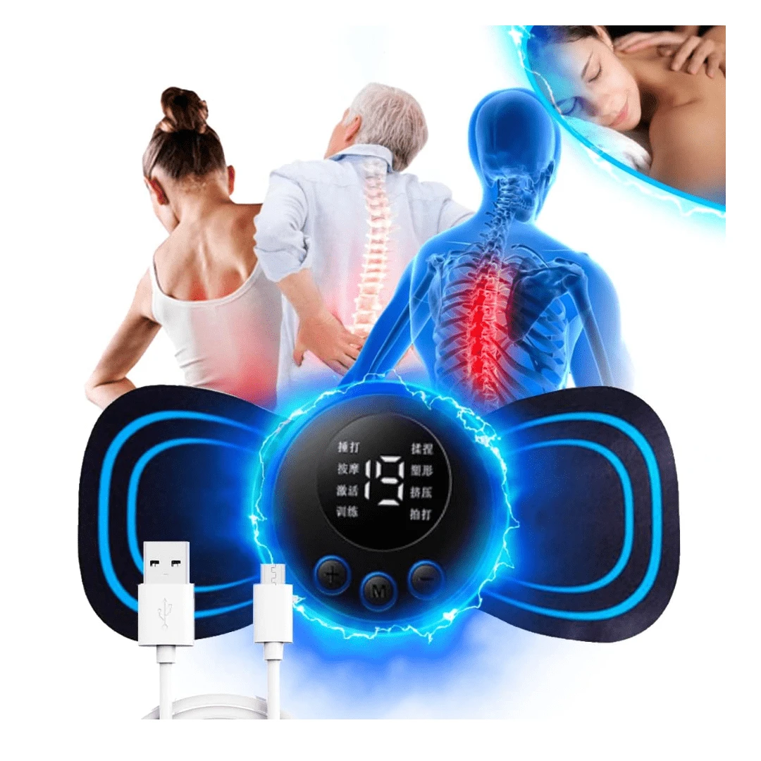 Mini Massageador Elétrico EMS - única - Visão 1
