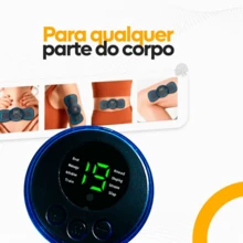 Mini Massageador Elétrico EMS - única - Visão 3