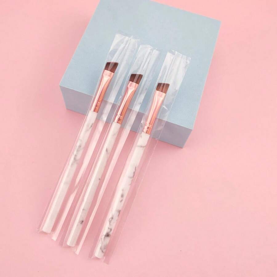 三件套斜角眉刷，斜角眉刷，扁平斜角刀片，眼线刷，眼部化妆工具，化妆刷套装，化妆刷套装，化妆刷套装，全套化妆工具，化妆刷套装，全套化妆工具，化妆刷套装，化妆刷套装，化妆礼盒套装