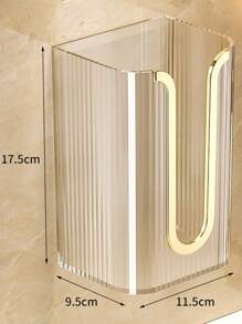 1pc High-End Towel Box Wall Mount Storage Box For Face Towel Or Tissue, No Drilling Required, Suitable For Kitchen & Bathroom Home Bathroom Decor Bathroom Organizer Fall Decor Back To School