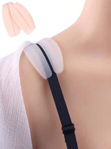 2pcs Silicone Non-Slip Shoulder Pad - Khaki - View 4