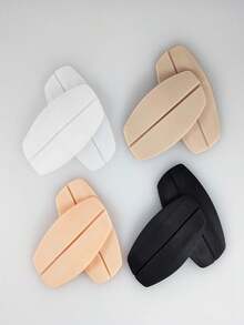 2pcs Silicone Non-Slip Shoulder Pad - Khaki - View 8