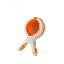 3pcs Plastic Clothespins - White - View 1