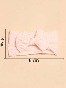 3pcs Baby Headbands (Paper Card For Decoration) Love Valentine - Multicolor - View 6