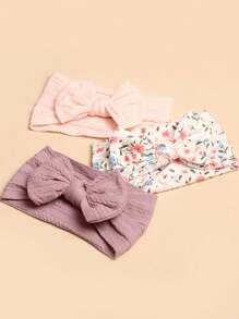 3pcs Baby Headbands (Paper Card For Decoration) Love Valentine - Multicolor - View 8