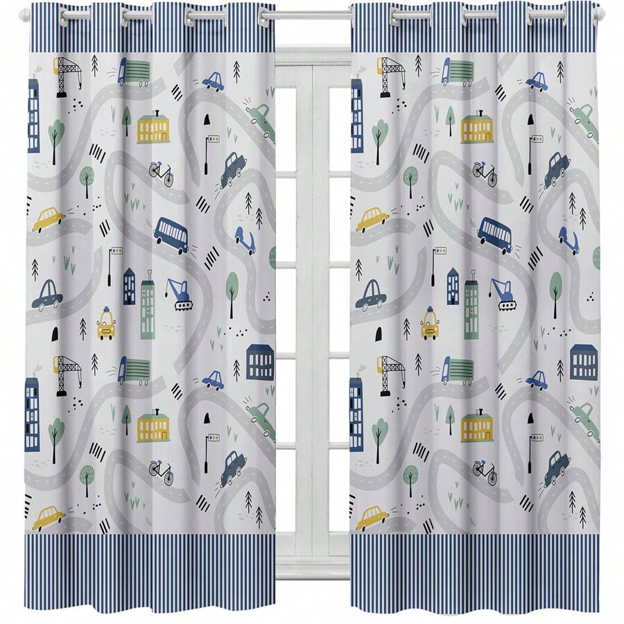 Curtains - 杏色 - 查看 1