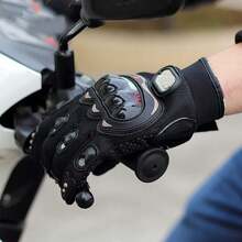 Guantes para moto érmicos Impermeables, Guantes Proteccion Pantalla Táctil De Dedo Para Motocicleta - Negro - Ver 8