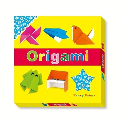 TEENYBABY 1 ชุด พร้อมกระดาษพับ 40 ชิ้น & หนังสือคู่มือ 76 หน้า, ประกอบด้วย 69 แบบจำลองและไดอะแกรมอย่างง่าย, ปลดปล่อยความคิดสร้างสรรค์ของเด็ก ๆ และพัฒนาทักษะการลงมือปฏิบัติ, ของขวัญวันคริสต์มาสปีใหม่, เหมาะสำหรับงานปาร์ตี้, สำนักงาน, โรงเรียน, การวาดภาพ, นักเรียน, มาร์กเกอร์, เครื่องเขียน, เด็กผู้ชาย, เด็กผู้หญิง, อุปกรณ์การเรียน