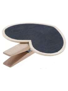 6 Pcs Chalkboard Signs With Stand, Wooden Clip - Reserved Table Signs Board - Mini Chalkboard Signs For Food, Memo, Note Taking, Label Signs, Party - Food Labels For Party Buffet