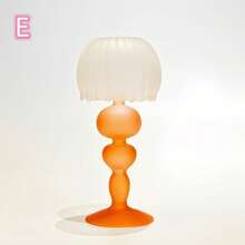 1個歐式風格奢華磨砂玻璃台燈造型燭台,復古造型,適用於婚禮攝影道具和家居裝飾 - 彩色 - 查看 7