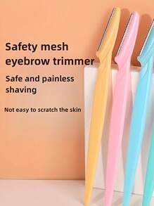 4 Pcs Eyebrow Razors Multipurpose Exfoliating Dermaplaning Tool Face Razor,Facial Dermaplane Razors Shaver Precision For Women And Men - Army Green - View 3