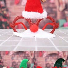 New Arrival Christmas Glasses - Green - View 6