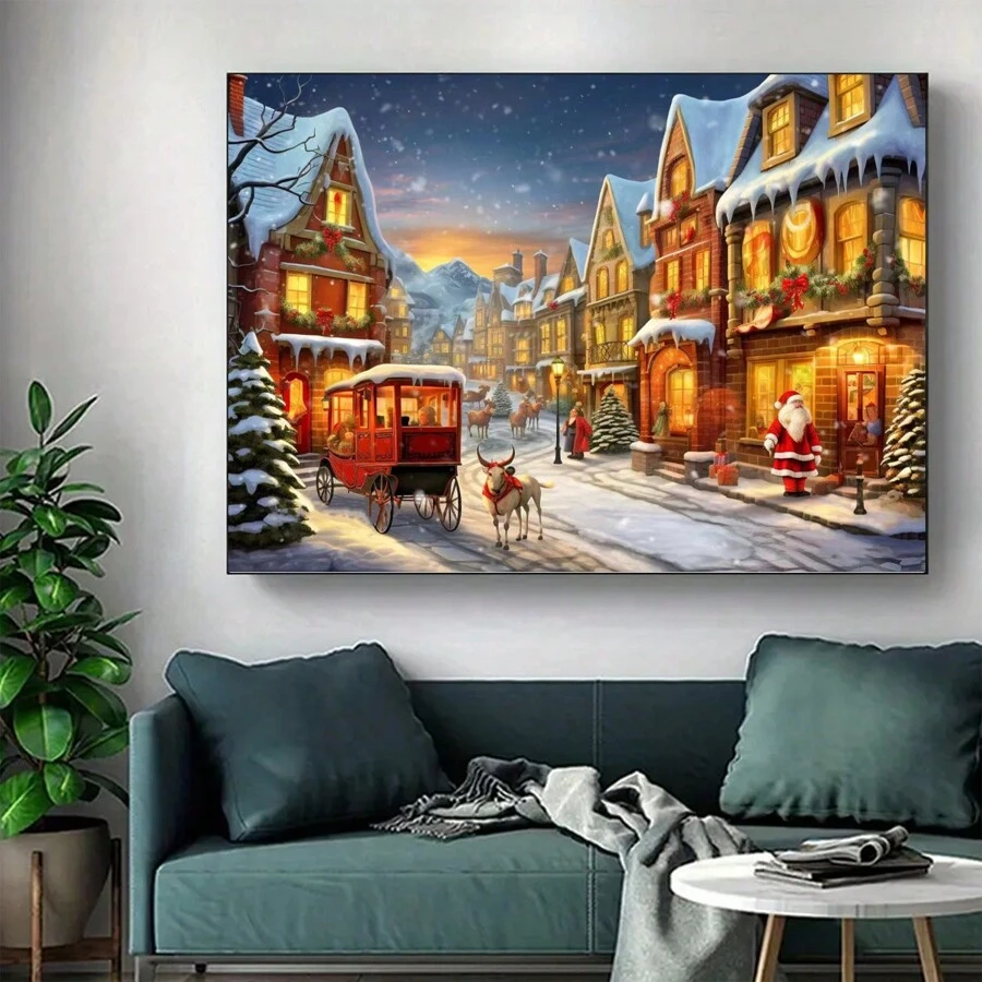 Diamond Painting - Round Diamond - Full Diamond - Frameless Set - Multicolor - View 1