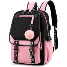 青少女背包,20-35升中性休閒日包,戶外日包,大學女學生書包,適用於戶外、運動、學校、工作、旅行