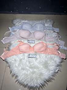 Plus Size Bras & Bralettes - 彩色 - 查看 4