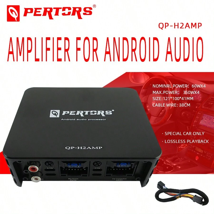 1 Qpertors Black Android Phone Dedicated Amplifier Suitable For Car Installation H2amp - Black - View 1