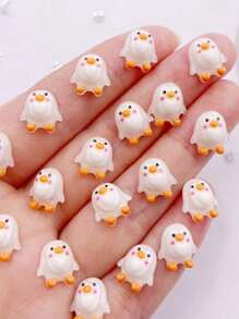 30pcs Màu sắc tùy ý Nhựa Nhấp nháy Chim cánh cụt 3D Hình dán nghệ thuật móng tay DIY Kẹp Nghệ thuật Ốp lưng & bao da điện thoại Đồ trang trí Đúng mốt Hoa tai Phụ kiện Thủ công mỹ nghệ - Nhiều màu - Xem 6