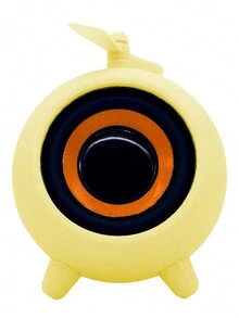 Mini Bocina Bluetooth con Hélice: Diversión y Sonido en un Diseño Original - Amarillo - Ver 2