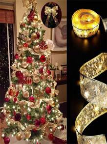 Fitas 10 Metros Led de Fio Pisca Pisca para Decorações Árvores de Natal Festa Casamentos