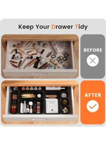 1 Set Mit 8 Teilen, Werkzeugkasten-organizer, Tablett-trennwand-set, Schreibtisch-schubladen-organizer, Garagenorganisation Und Aufbewahrung, Werkzeugkasten-zubehör Für Rollwerkzeug, Truhe, Wagen, Schrank, Werkbank, Kleinteile, Hardware