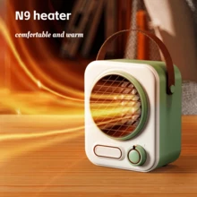 Space Heaters For Indoor Use, Portable Heater With Thermostat, Two-Gear Switch, 1000W PTC Ceramic Fast Safety Heat For Office Bedroom Home,Dormitary(GREEN) - Green - View 1