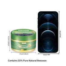 100ml蜜蠟,木質家具地板美顏護理蠟,耐磨拋光、清潔、刮除、翻新、維護護理蠟,家居木製刮痕修復蠟,天然木質家具清潔劑,居家必備用品