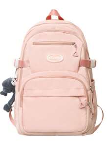 Women Functional Backpacks - 淺粉色 - 查看 1
