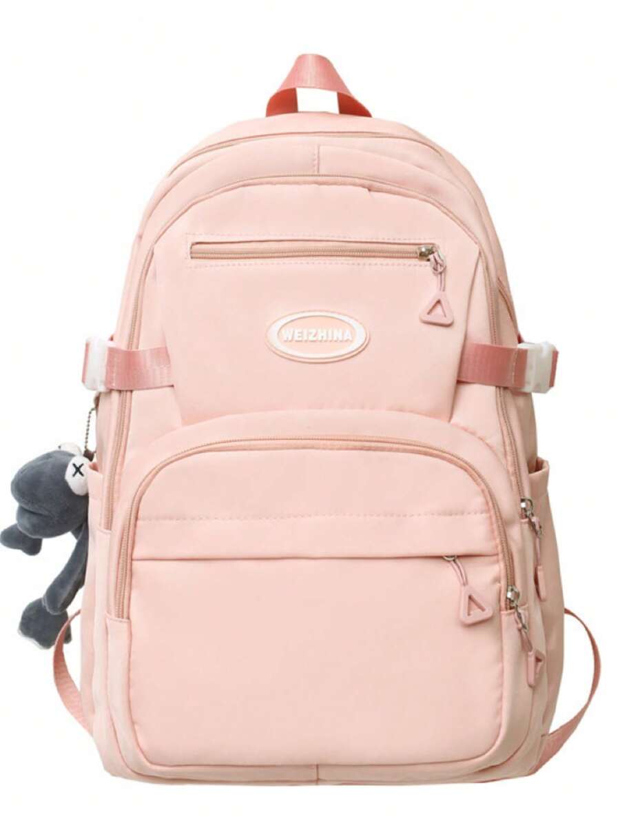 Women Functional Backpacks - 淺粉色 - 查看 1