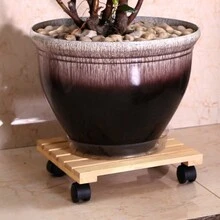 1 件方形花盆架底座