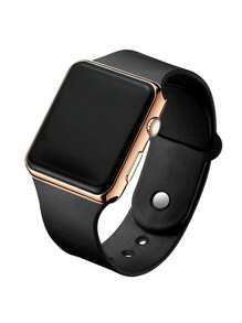 1 pieza Reloj electrónico LED casual deportivo