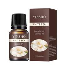 1入組油溶性白茶香薰精油,持久的芳香空氣清新劑,舒緩身心和情緒,香味持久 - 白色 - 查看 1
