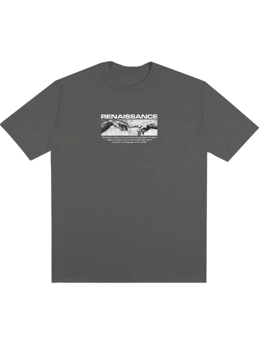 Men T-Shirts - Gris Oscuro - Ver 1