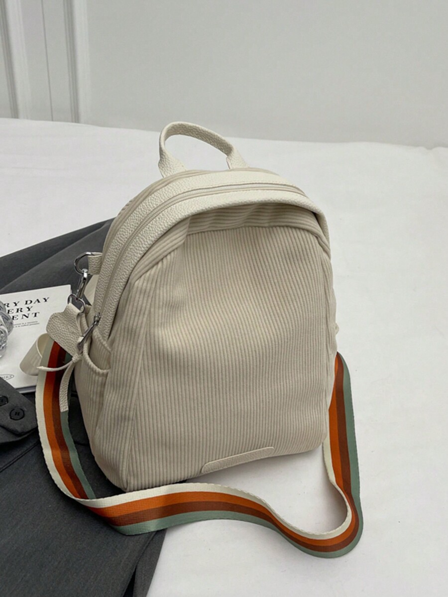 Korean Style Casual Minimalist Design Cute Sling Backpack SHEIN USA