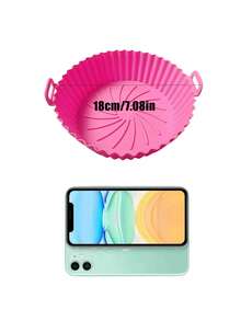 件 18 公分/7.08 吋氣炸鍋內襯 - 黑色 - 查看 2