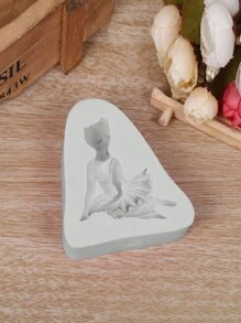 1pc Ballet Girl Silicone Mold - Multicolor - View 3