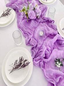 Purple Table Runner, Table Decoration