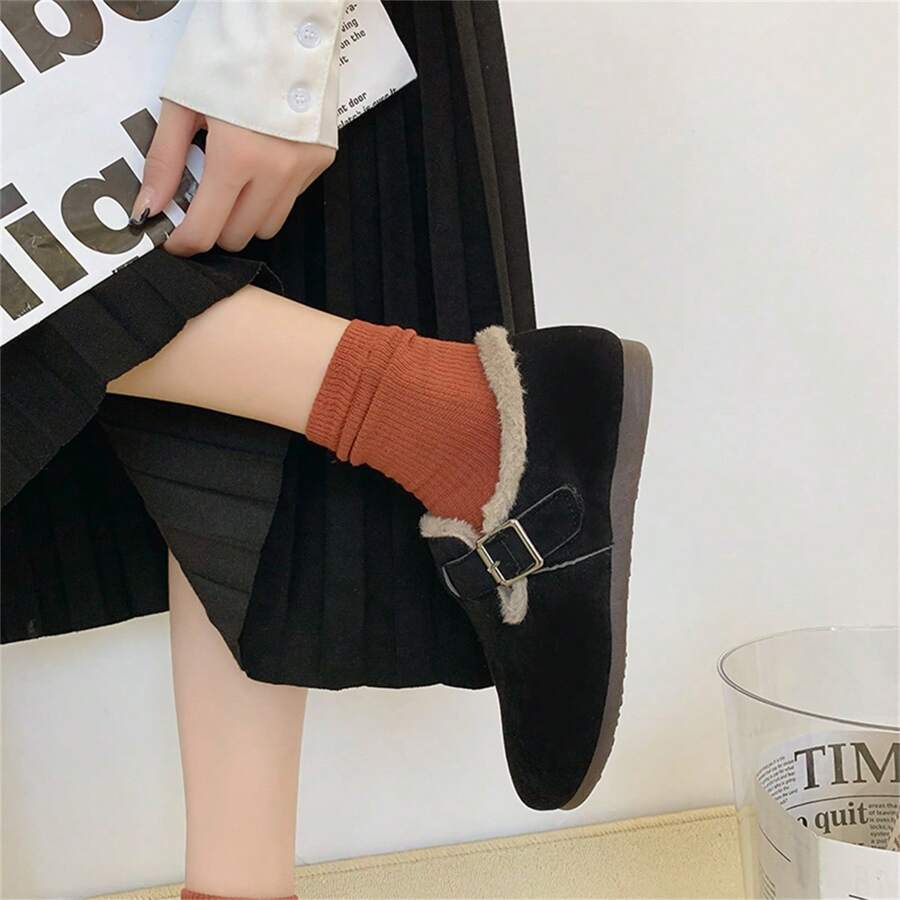 Zapatos Planos Zapatos Planos Grandes De Invierno Para Mujeres Zapatos Planos Para Mujeres De Bajo Perfil Zapatos Casuales Para Mujeres Zapatos Versátiles De Moda