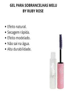 Ruby Rose By Melu Gel Para Sobrancelhas HB-8422 - Rosa empoeirado - Visão 3