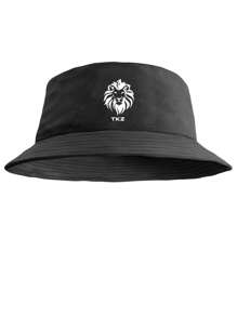 Kit Bermuda Mauricinho Mais Chapéu Bucket Masculino Boné Praia - Preto - Visão 2