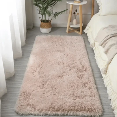 Tapete Passadeira Felpuda Peludo Grande Macio Luxo Decoração 2,0m x 0,60cm  para Corredor e Beira de Cama