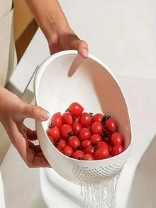 Taupe Blue - White - View 5