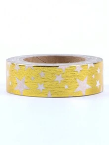 1pc Colorful Decorative Washi Tape For Packaging - Multicolor - View 2