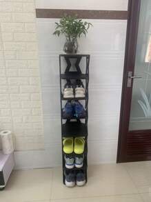 A Narrow Space-saving, Foldable And Durable Shoe Rack For Entryway. Modern Style And Detachable Storage Shelf, Suitable For Home Entryway, Kitchen Or Office - 8th floor - View 5