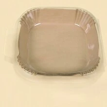 1 件 50 件/盒圓形和方形氣炸鍋內襯、燒烤墊、氣炸鍋吸油紙 - 黃色 - 查看 6