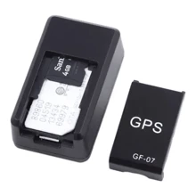 Mini Rastreador GPS Magnético Antirrobo Localizador Gf07 - Negro - Ver 3